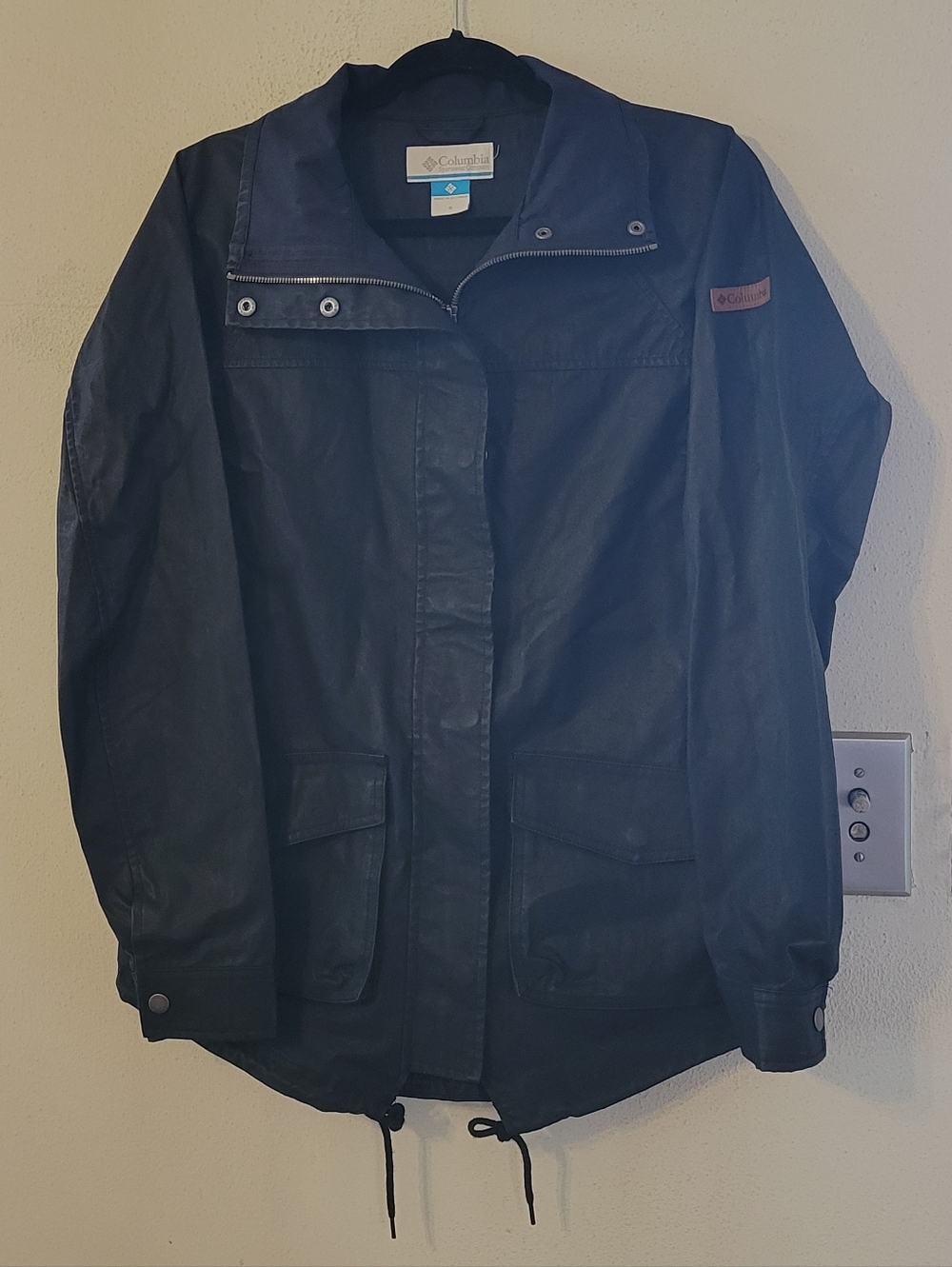 Columbia Waxed Cotton Canvas jacket - black